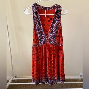 Free people boho top. Size large